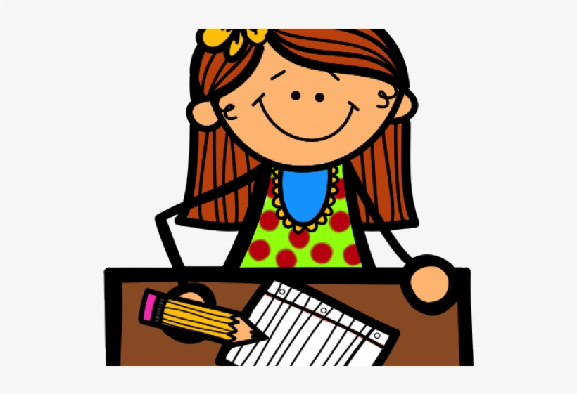 Notebook Clipart Math Assessment - Student Writing Clipart Transparent