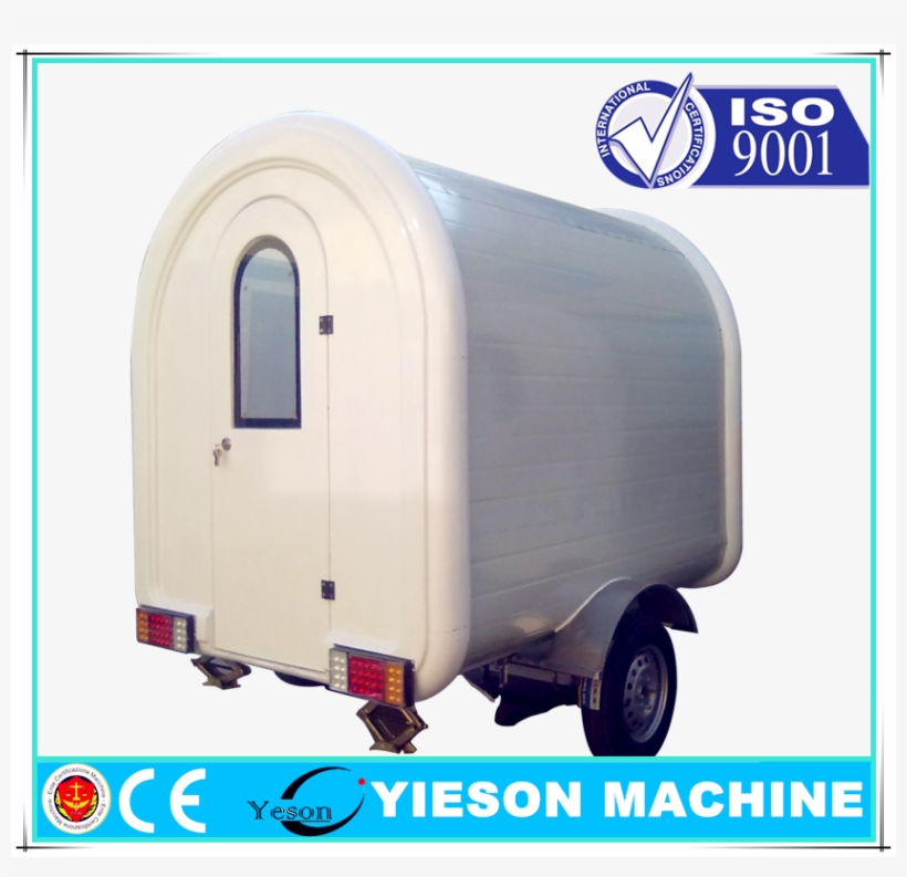 Single Door Food Cart , Trailer /china Made Takoyaki - Iso 9001, transparent png download