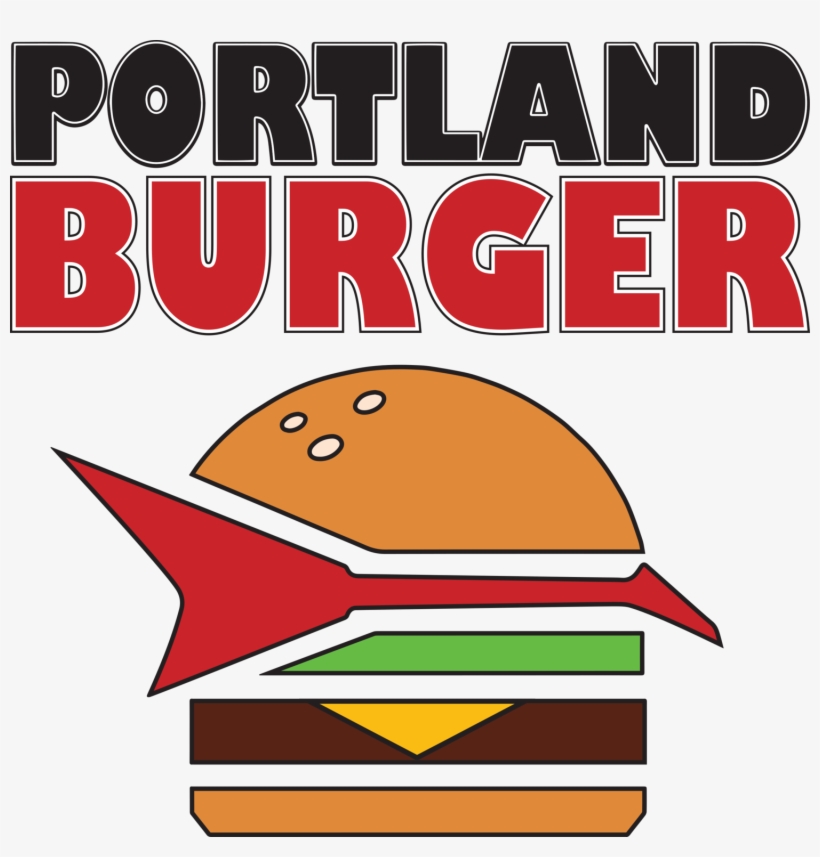 Portland And Karaoke Cafe - Portland Burger Logo, transparent png download