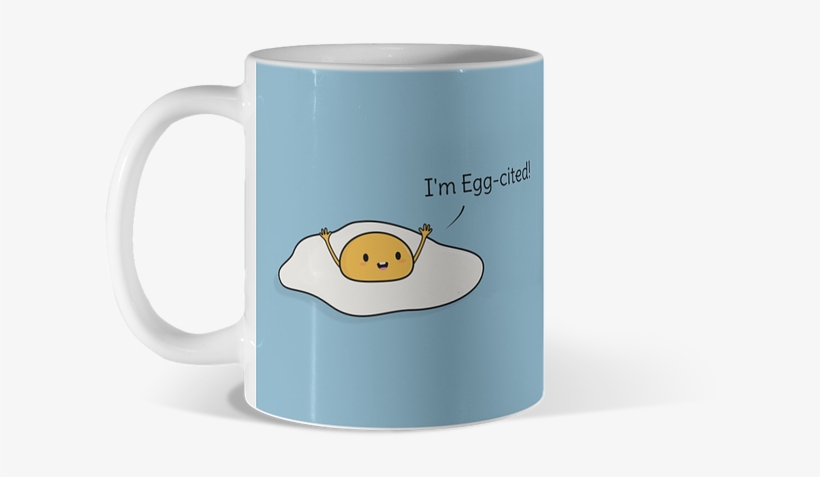 Cute And Funny Egg Pun - Coffee Cup, transparent png download