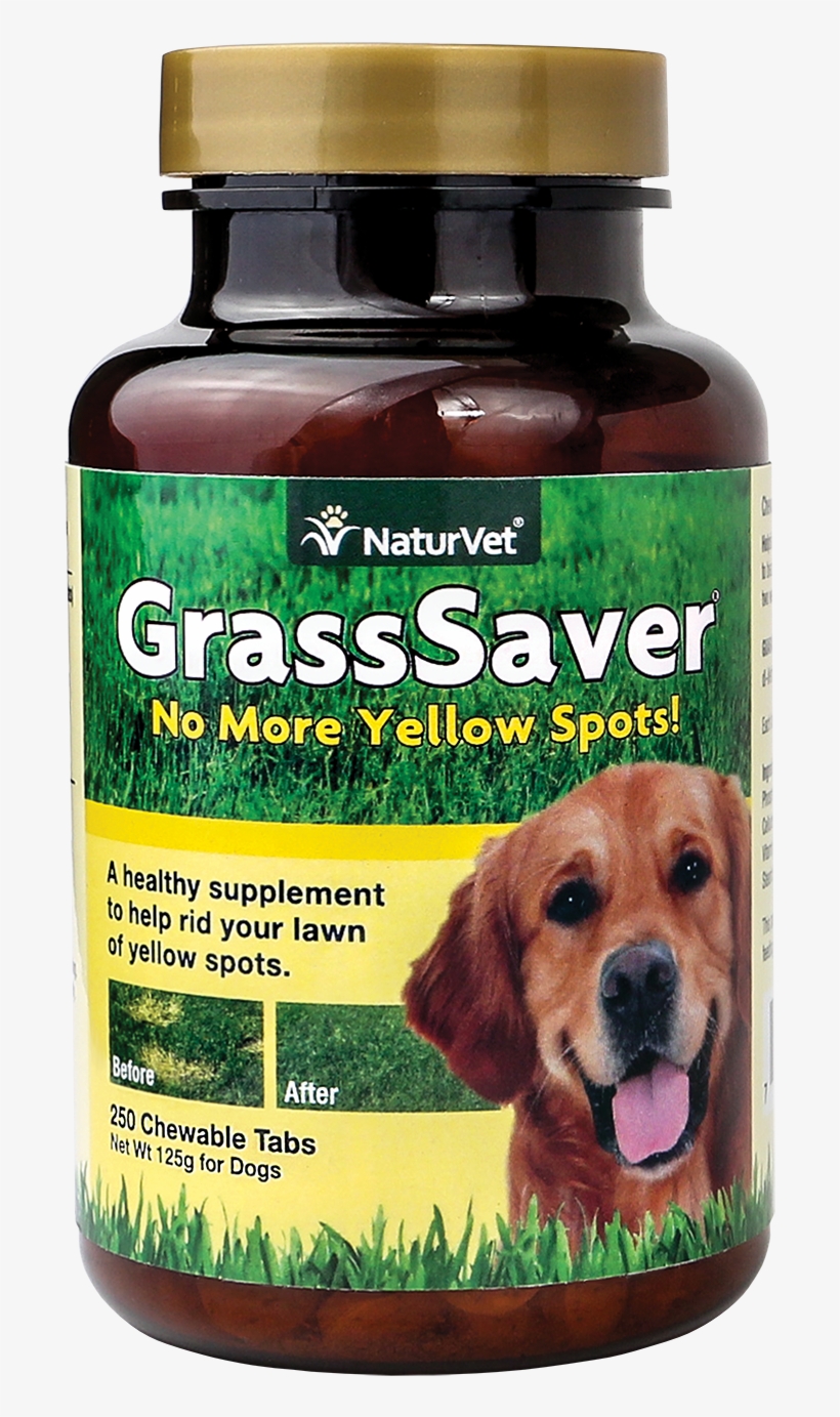 Naturvet Grasssaver Supplement For Dogs, 250 Chewable - Naturvet Grasssaver, transparent png download