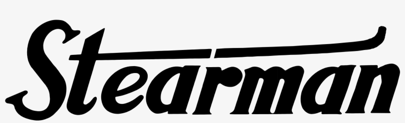 Stearman Logo Black And White - Calligraphy, transparent png download