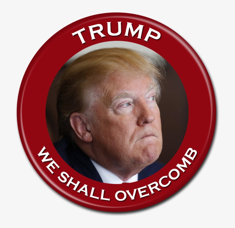 Anti Trump Button - Circle, transparent png download