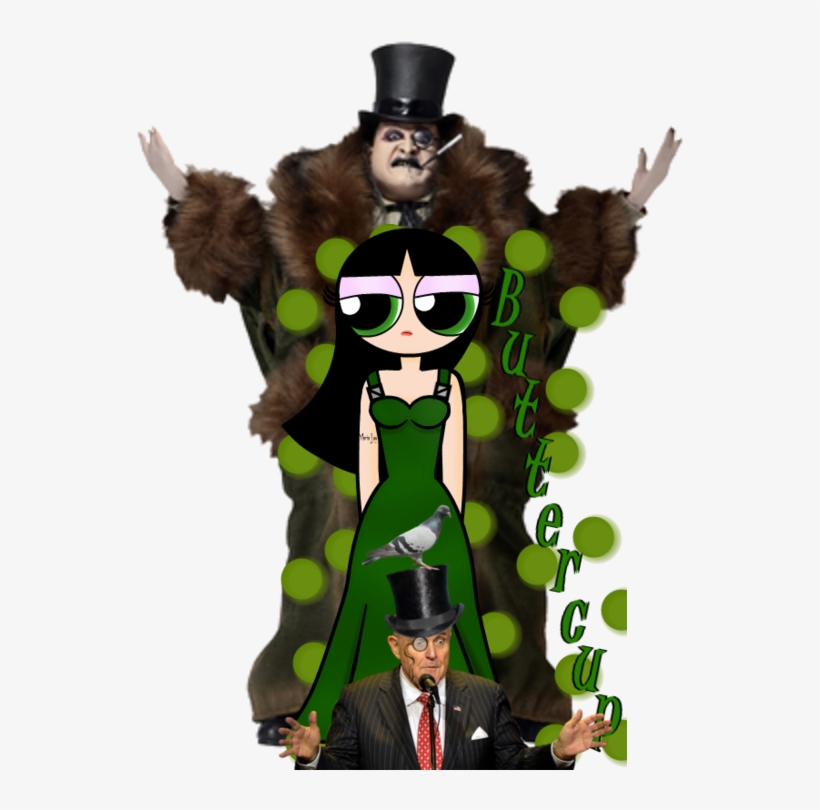 [ Img] - Danny Devito & Batmann, transparent png download