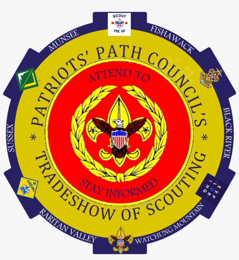 Patriots' Path Council Tradeshow Of Scouting Logo - Emblem, transparent png download