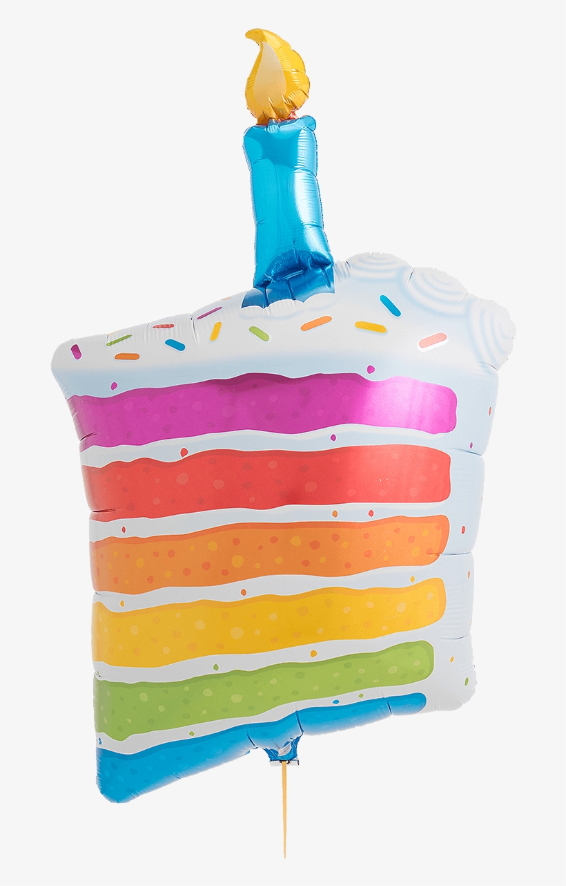 Rainbow Cake - Birthday Party, transparent png download