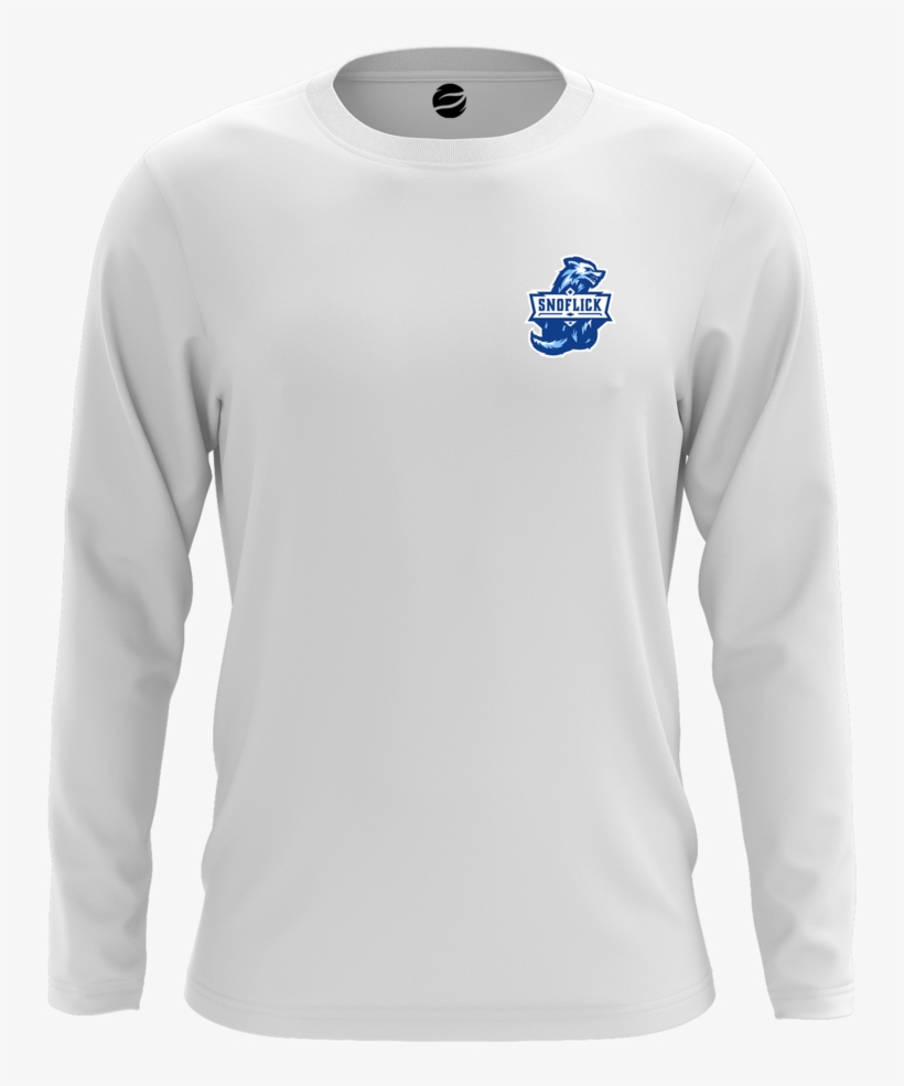 Snoflick Long Sleeve T-shirt - Long-sleeved T-shirt, transparent png download