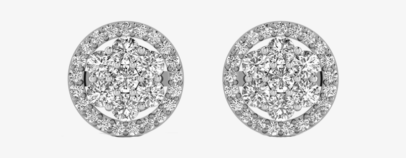 Sol Diamond Stud Earrings - Christ Ohrstecker Silber, transparent png download