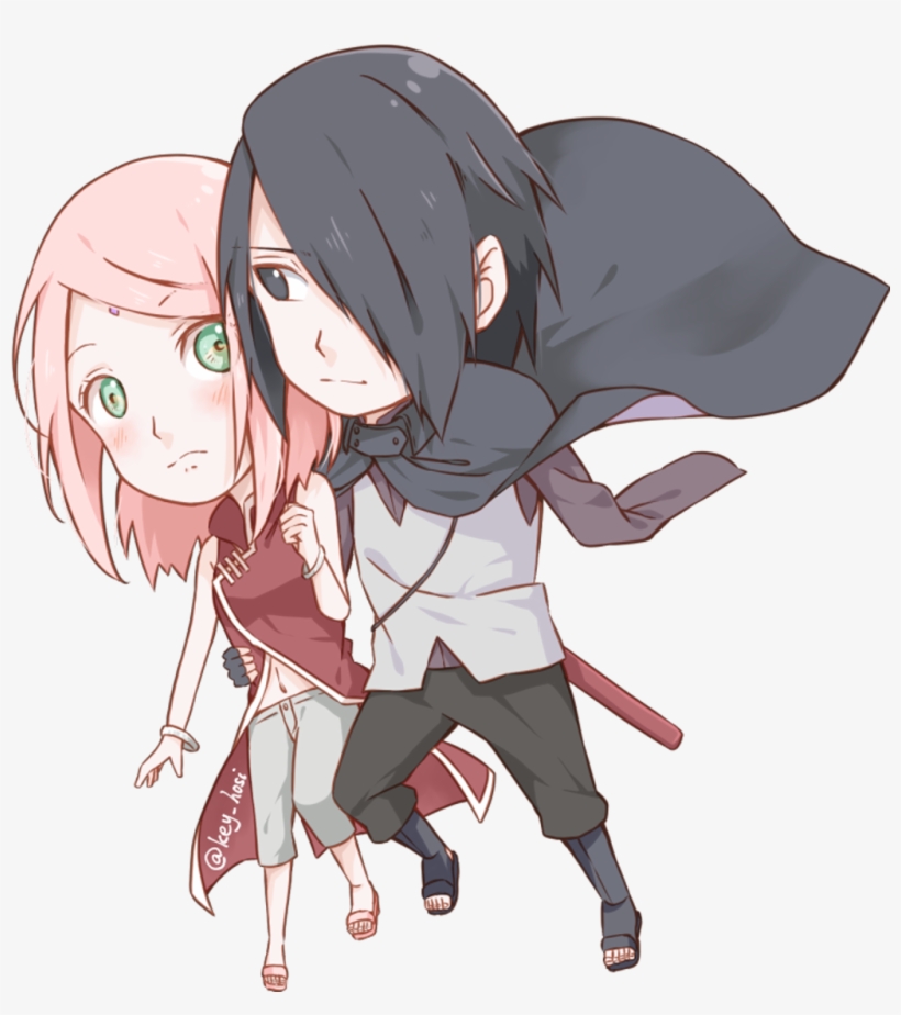 #sasusaku #sakura #sakuraharuno #sakurauchiha #sasuke - Cartoon, transparent png download