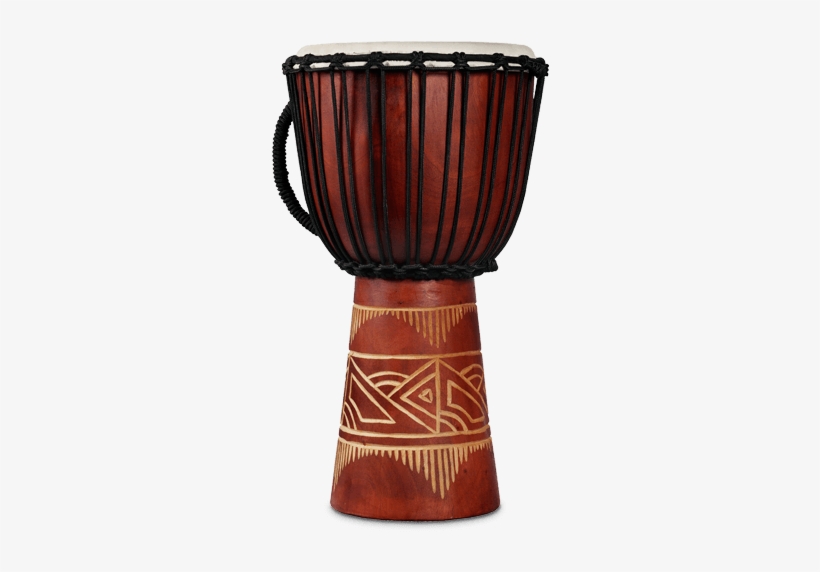 Lp® World Beat Wood Art Medium Djembe Red - Djembe, transparent png download