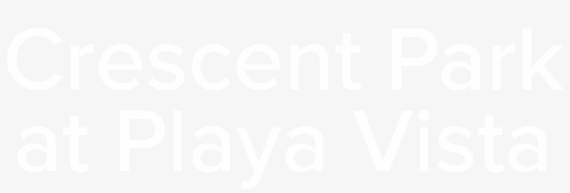 Property Logo - Crescent Park At Playa Vista, transparent png download