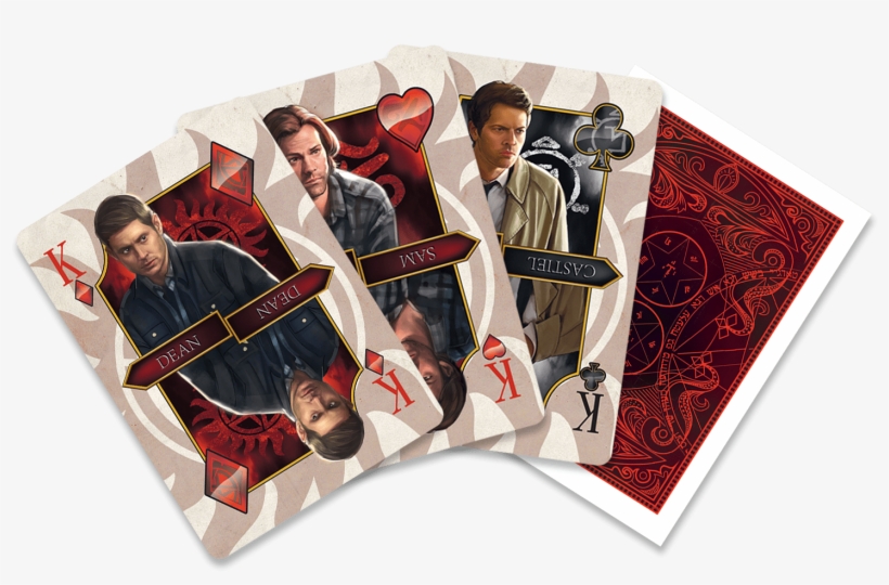 Supernatural - Playing Card, transparent png download