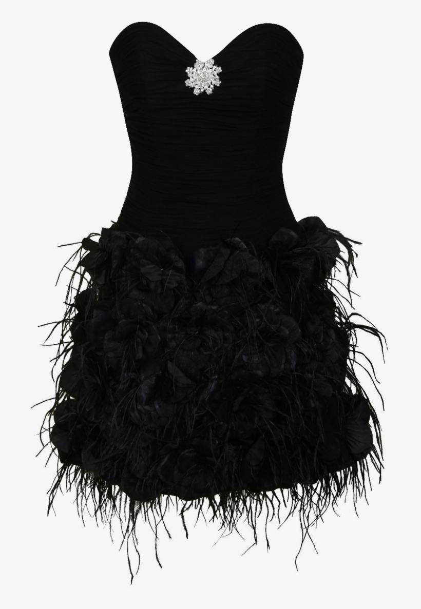 Clothes - Black Dress Png, transparent png download