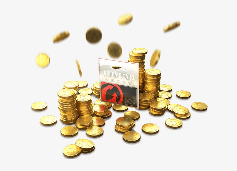 Gold-coins - Wot Gold, transparent png download