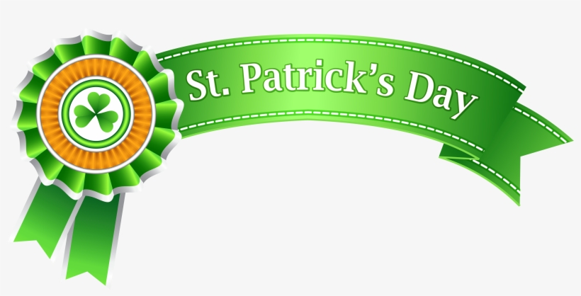 Vector Library Stock Day Banner Transparent Png Clip - St Patricks Day Banner Clipart, transparent png download