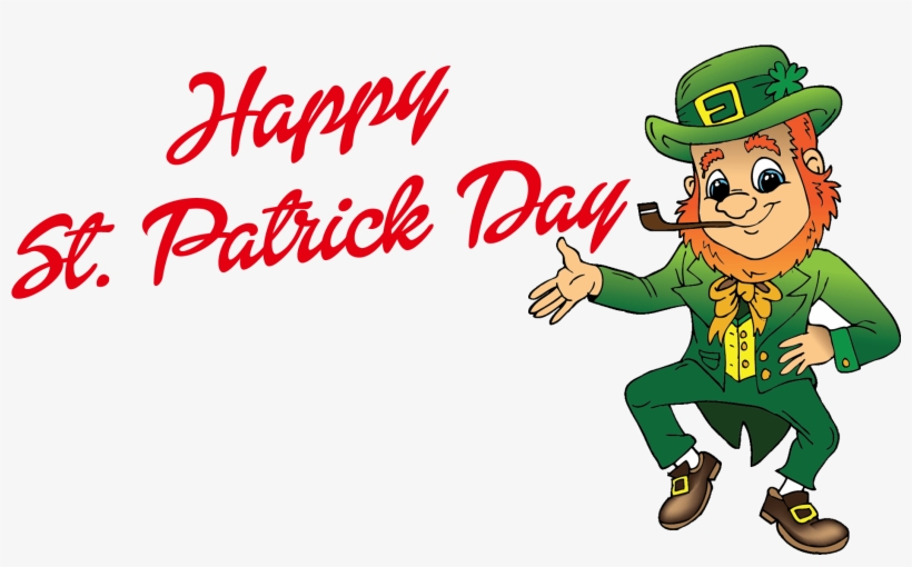 Patrick's Day Text Name Png - St Patrick's Day Leprechaun, transparent png download