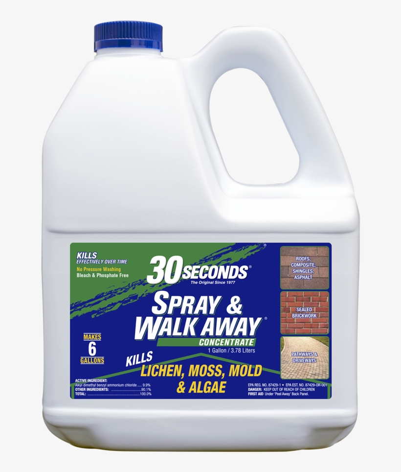 30 Seconds® Spray & Walk Away® - 64 Oz. Ready-to-spray And Walk Away Cleaner, transparent png download