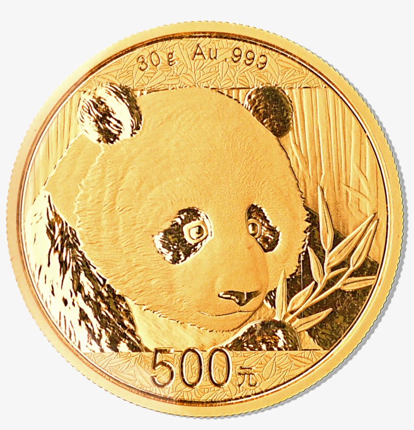Chinese Gold Panda Reverse Bullionstar Png Gold Coins - Bullionstar, transparent png download