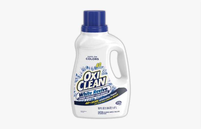 1 - Oxi Clean Stain Remover, Laundry, White Revive - 3, transparent png download