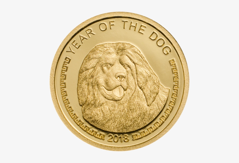 5 Gram Mongolia Year Of The Dog - 2018 Year Of The Dog Coin, transparent png download