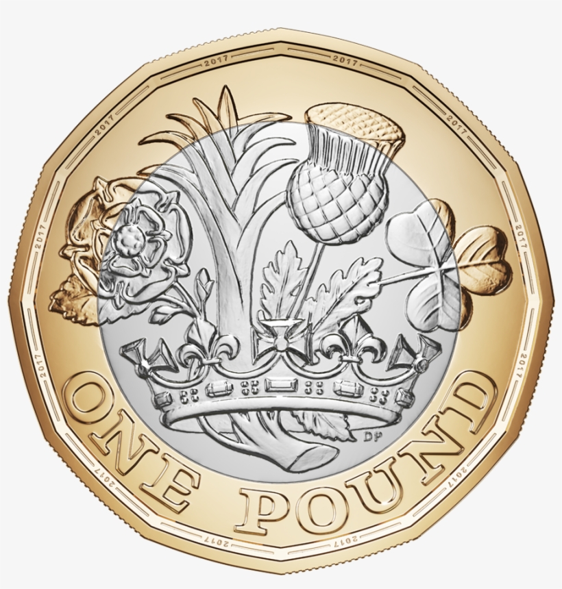 Brand New 12-sided Pound Coin - Pound Coin, transparent png download