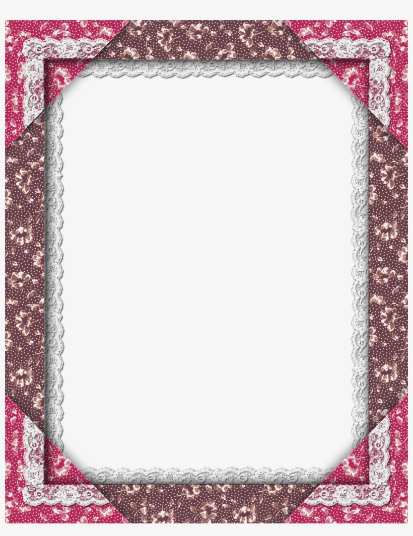 Roze Photo Frame Png, transparent png download