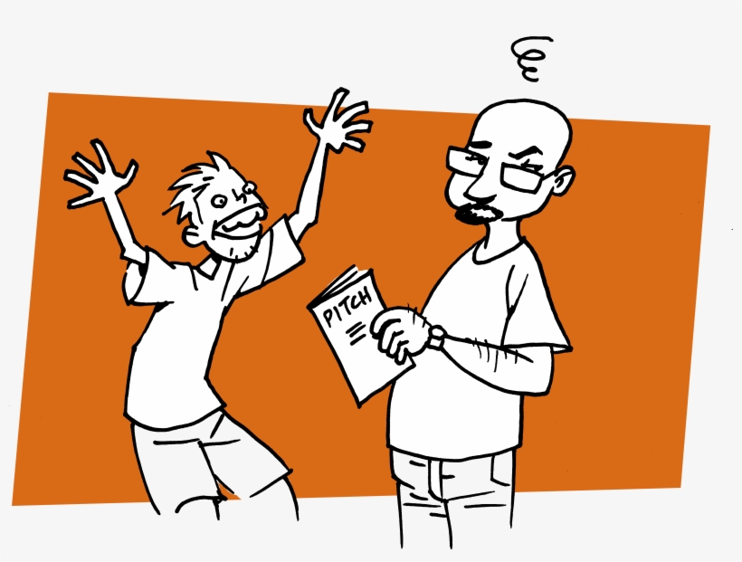 A Lot Of Artist And Writers Dream Of Being Published - Pitching Proposal, transparent png download