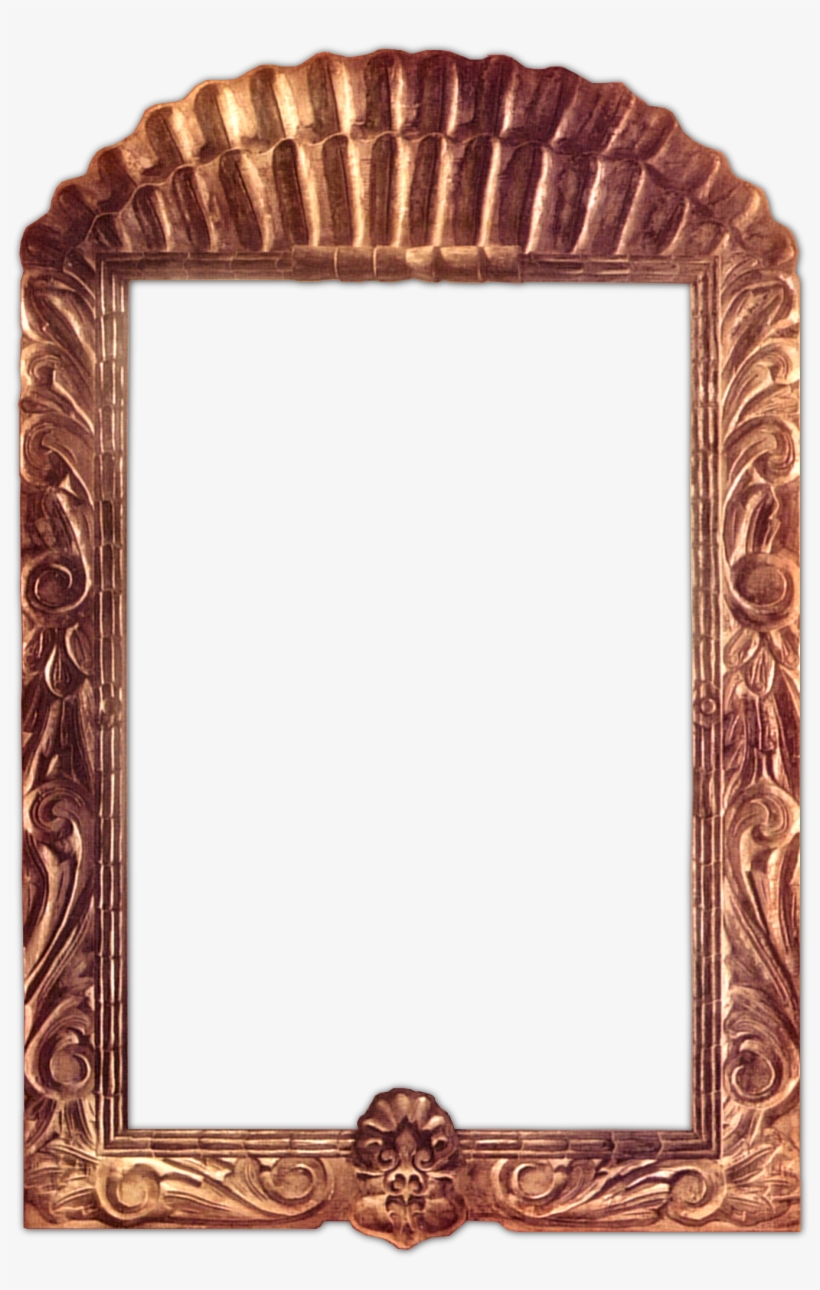 Wooden Scrollwork Arched - Wooden Photo Frames, transparent png download