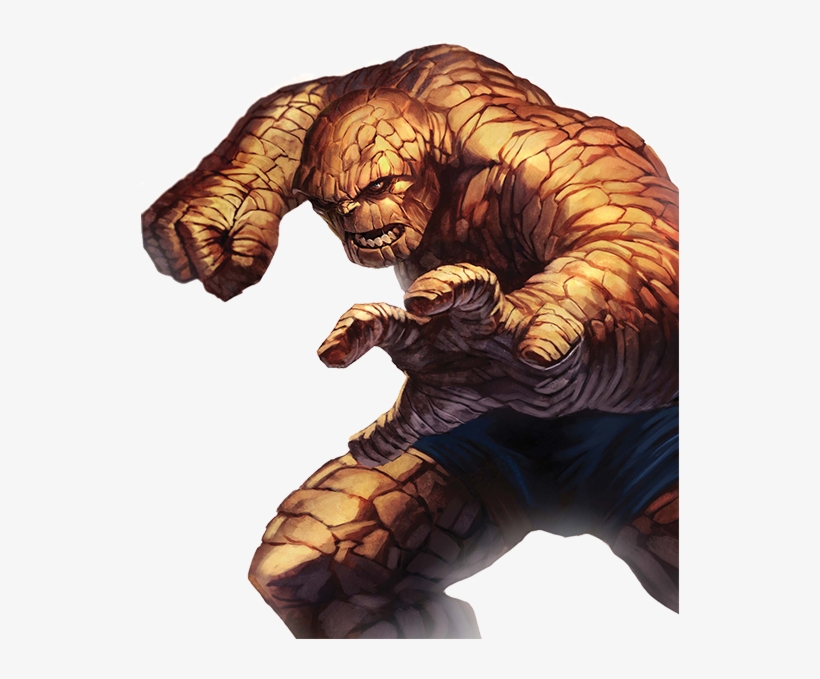 The Thing - Thing Fantastic Four, transparent png download