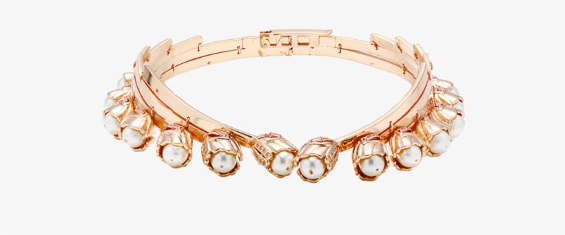 Pearl Wrap Choker - Choker, transparent png download