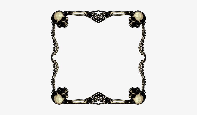 Gothic Bp - Skull Frame Png, transparent png download