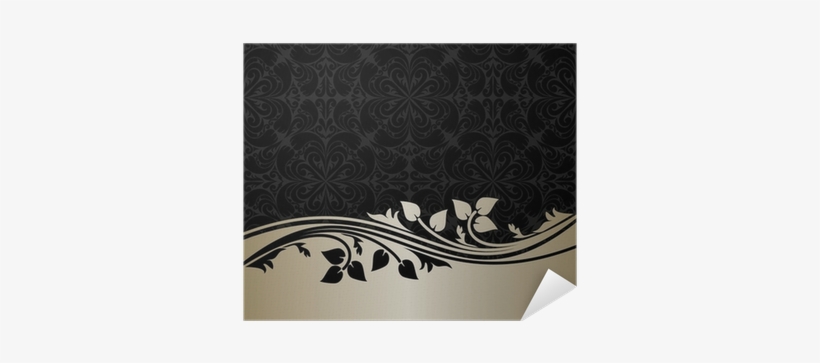 Luxury Ornamental Background With Silver Border - 七合目の景色: 残り、三分の一 [書籍], transparent png download