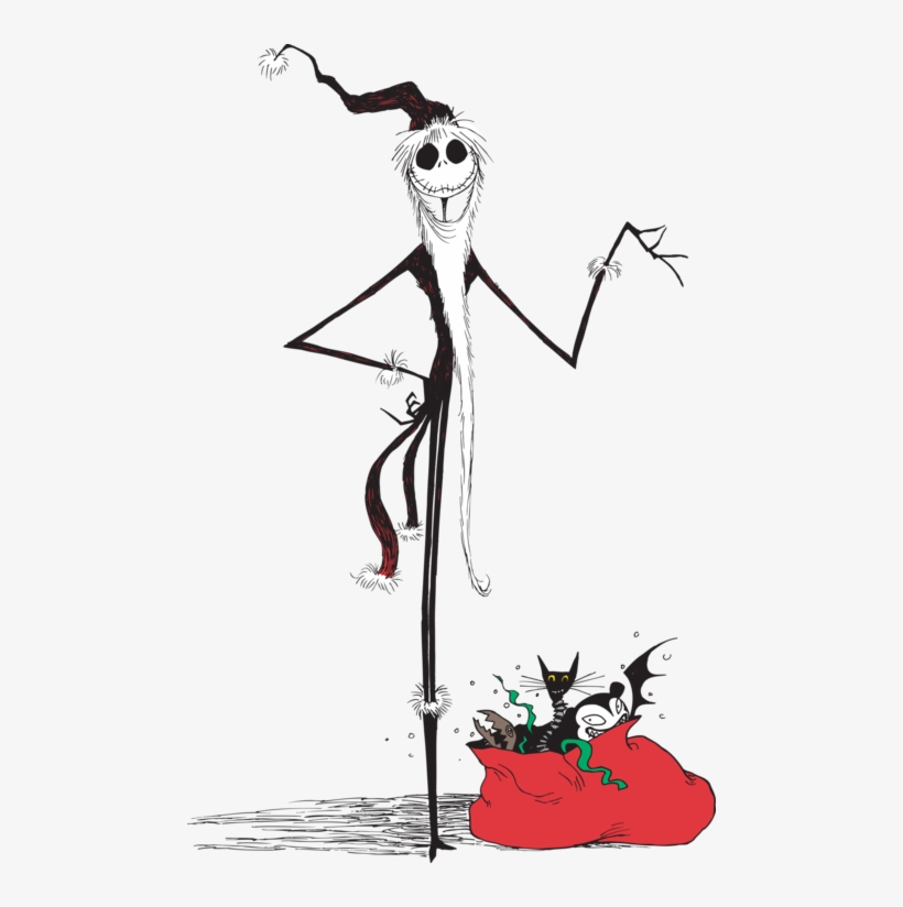 Mi Stickerbook Jack8 044ef574 - Nightmare Before Christmas Jack Christmas, transparent png download