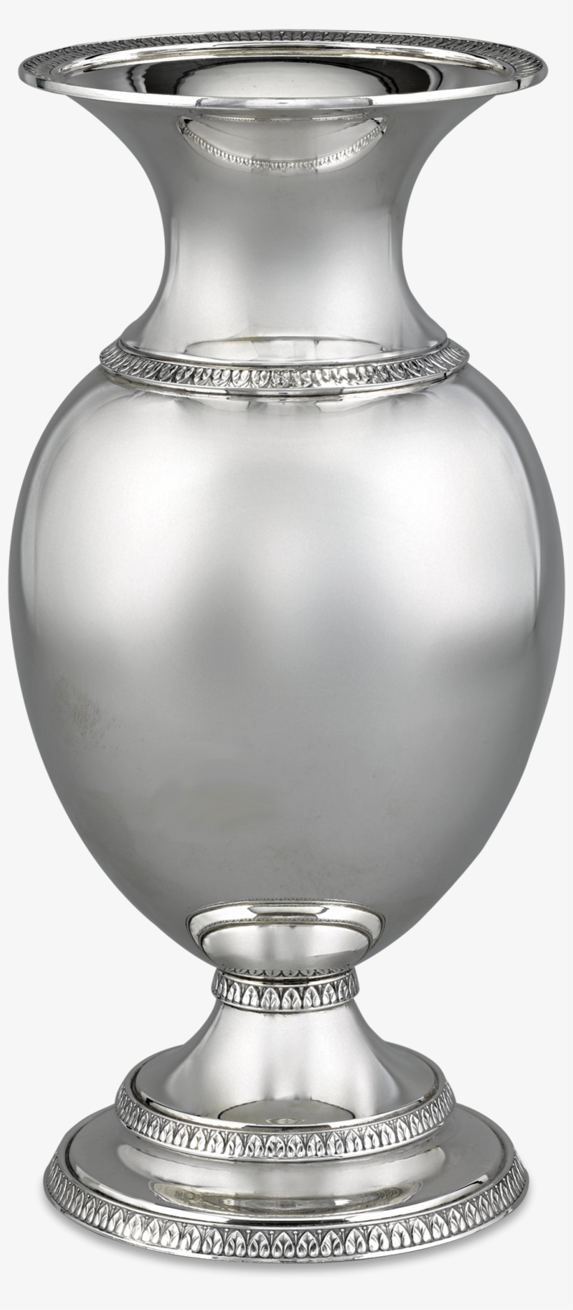 Buccellati Silver Vase - Silver Vase, transparent png download