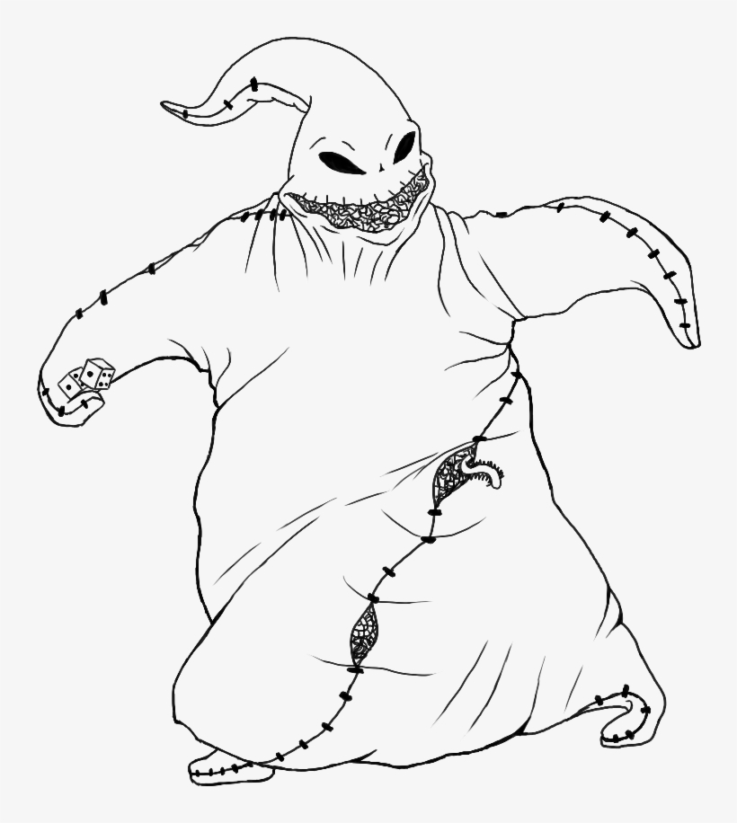 Oogie Boogie Coloring Pages Learny Kids
