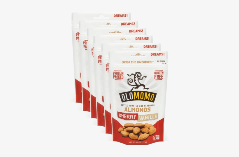 Cherry Vanilla Almonds - Olomomo Nut 220115 1 25 Oz Applewood Smoke Cashews, transparent png download