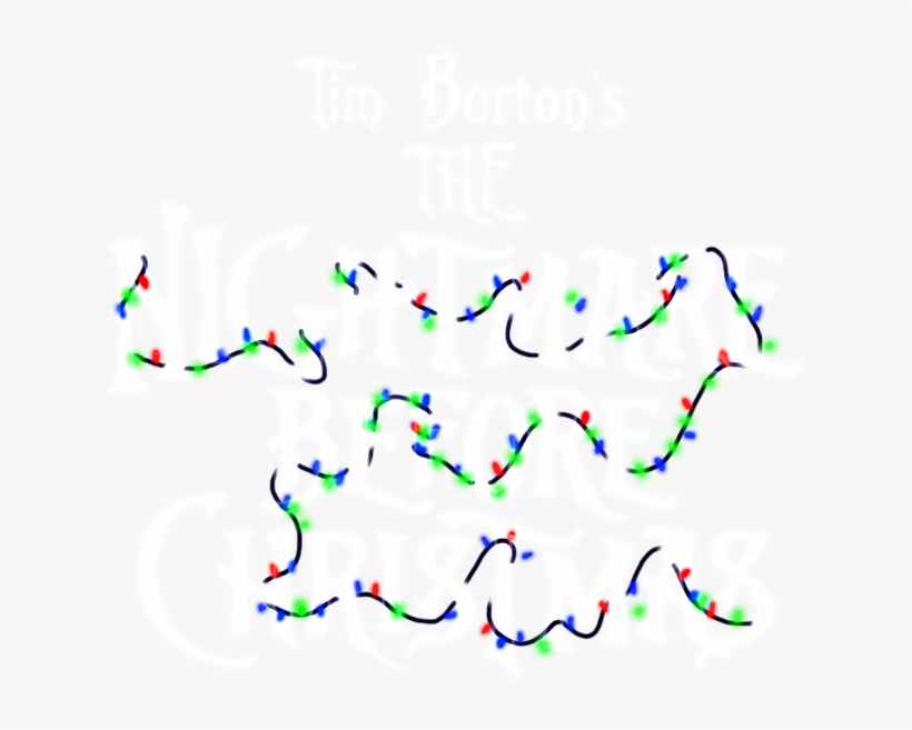 Tim Burton's The Nightmare Before Christmas - Tim Burton's Nightmare Before Christmas Logo, transparent png download