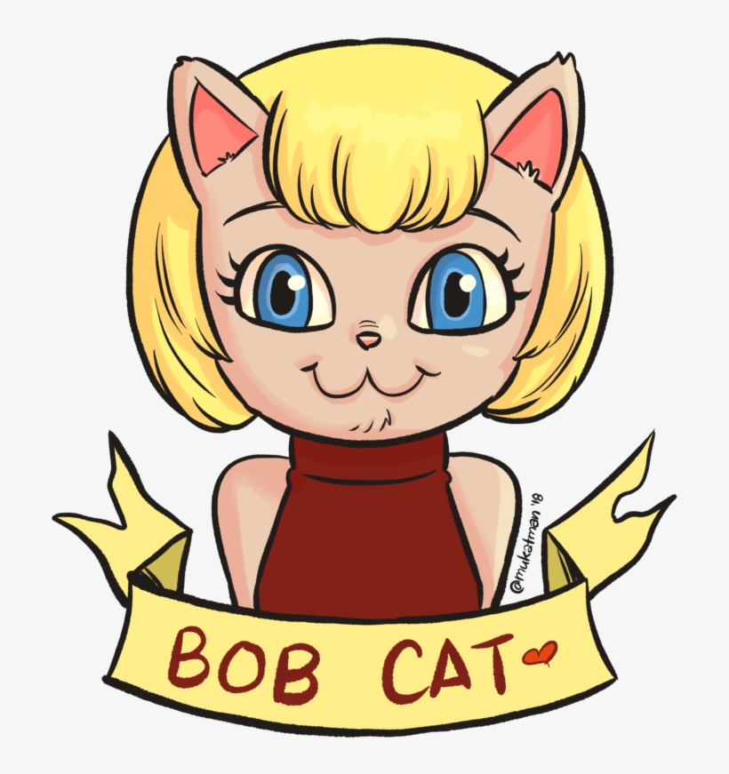 Bob Cat Cat Puns - Cartoon, transparent png download