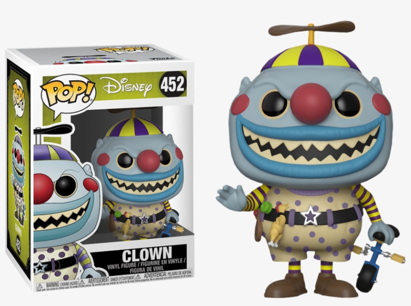 Disney The Nightmare Before Christmas Clown - Funko Clown The Nightmare Before Christmas, transparent png download
