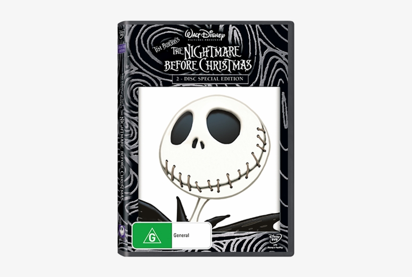 Nightmare Before Christmas, The Se - Dvd, transparent png download
