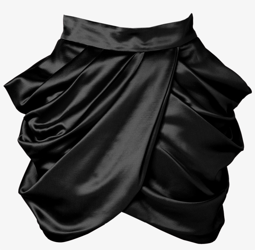 Black Silk - Balmain Pink Skirt, transparent png download
