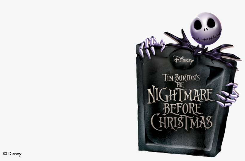 Disney Tim Burton's The Nightmare Before Christmas - The Nightmare Before Christmas, transparent png download