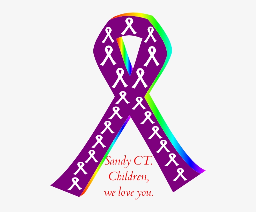 How To Set Use Purple Ribbon Clipart, transparent png download