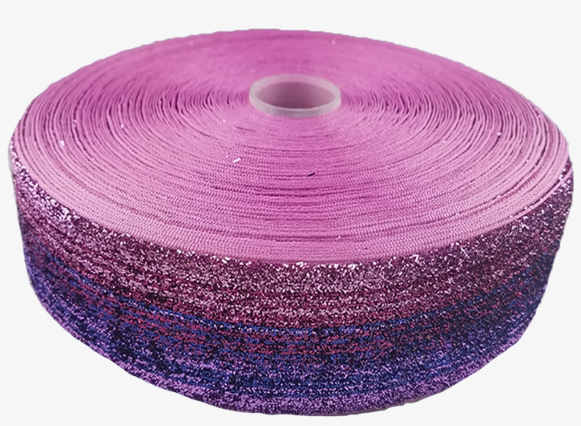 5" Glitter Pink And Purple Ribbon Umbre - Purple, transparent png download