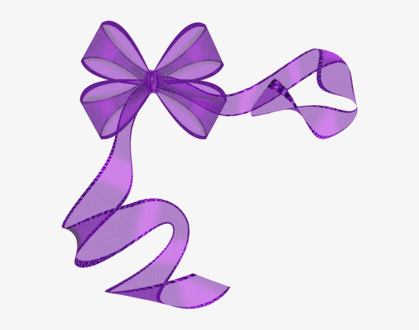 Laços & Fitas Purple Ribbon, Ribbon Bows, Logan, Views - Free Purple Ribbon Border, transparent png download