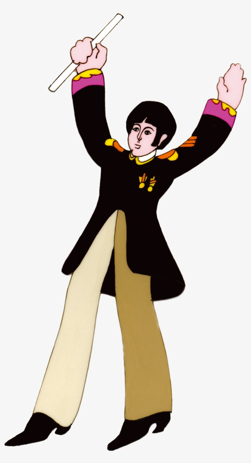Yellow Submarine - Vandor 64451 The Beatles Plastic Travel Mug, Yellow, transparent png download