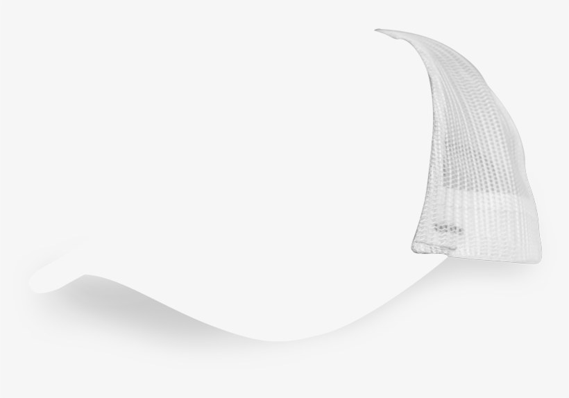 5530 White Mesh - Beanie, transparent png download