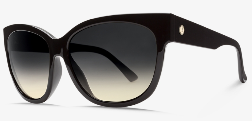 Electric Danger Cat Womens Gloss Black/black Gradient - Polygamy Thierry Lasry Sunglasses, transparent png download