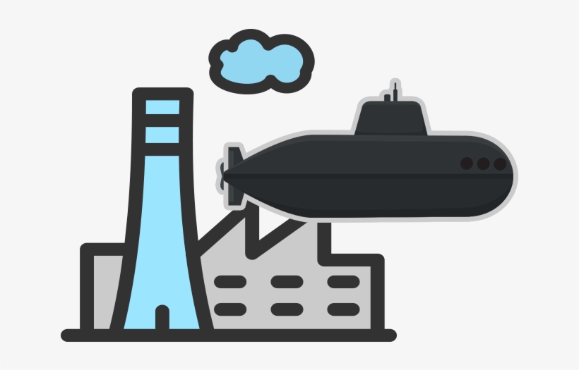 Kryptowar Factory Submarine, transparent png download