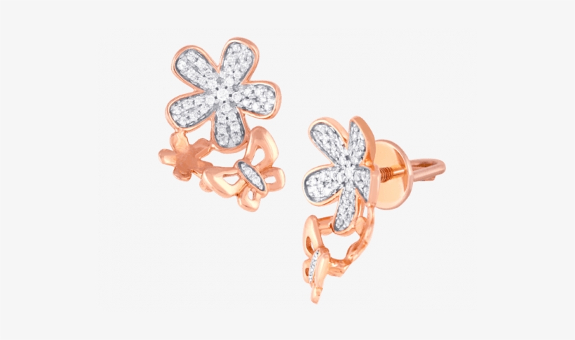 Glimmering Tear Drop Diamond Earrings - Earring, transparent png download